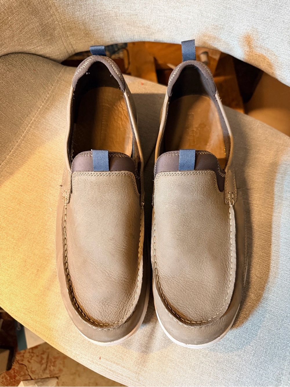 NWOT Dunham Men's Fitsmart Breen   Nubuck leather Loafers CI4819 sz 14